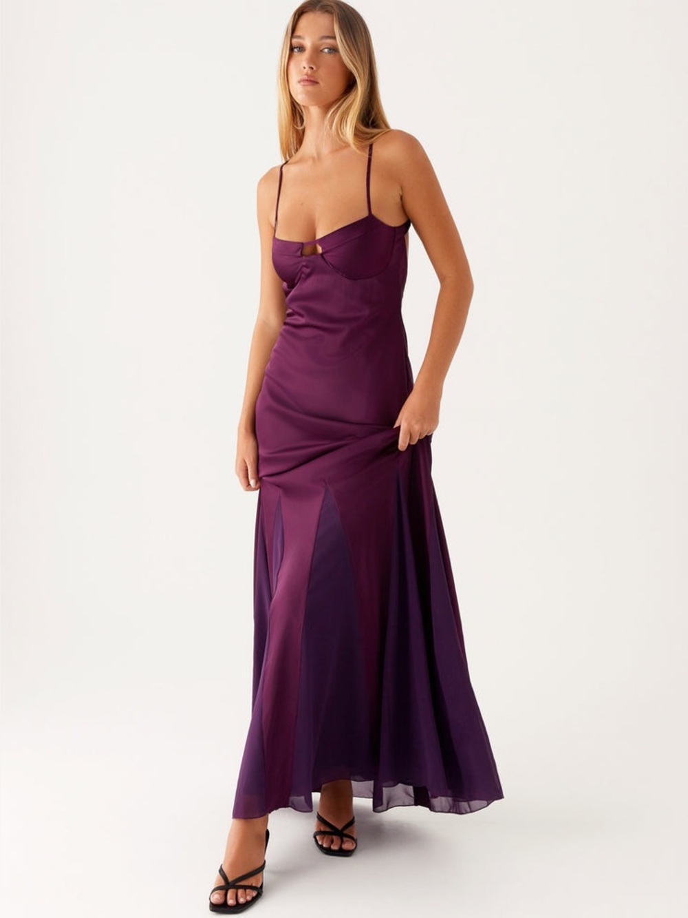Peppermayo Plum Slip Maxi Dress - Picture 6 of 13